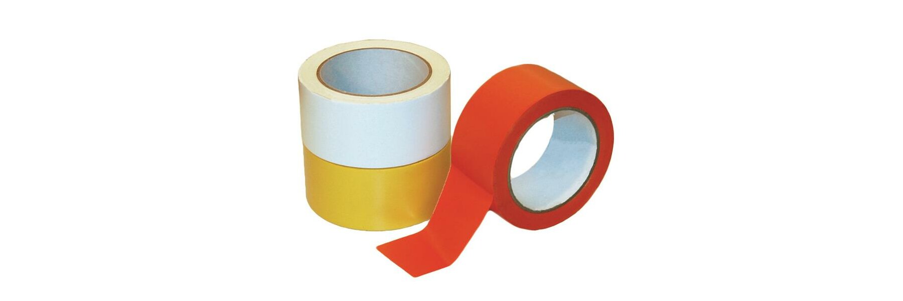 PVC-Abdeckbänder Orange, Klebebänder, Abdecktechnik, Klebebänder,  Bauchemie, Produkte