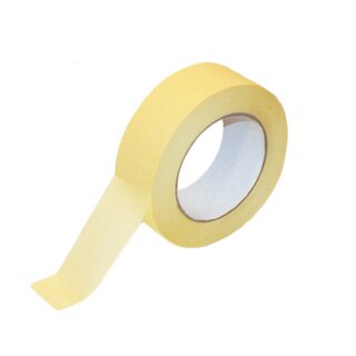 Kreppband 110° gelb 25mmx50m Sorte K015