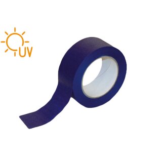 UV-Feinkreppband &quot;blau&quot; 19mmx50m Sorte K051