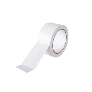 UV-PVC-Band glatt wei&szlig; 25mmx33m Sorte K412