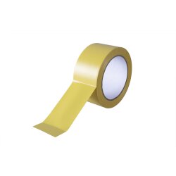 UV-PVC-Band glatt gelb 50mmx33m Sorte K412