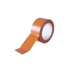 UV-PVC-Band glatt orange 30mmx33m Sorte K412