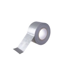 Gewebeband glänzend silber 75mmx50m Sorte K372