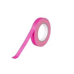 Neon-Gewebeband pink 19mmx25m Sorte K376