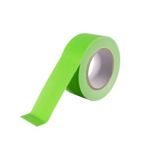 Neon-Gewebeband grün 19mmx25m Sorte K376