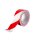 PVC-Warnband rot-weiß 50mmx33m Sorte K451