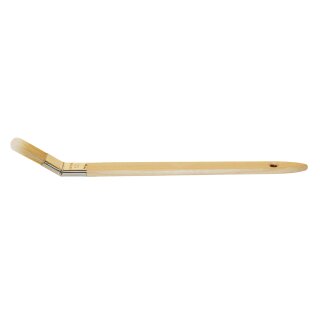 Profi-Plattpinsel gebogen AQUA-PRO Synthetikborste rostfrei 20mm