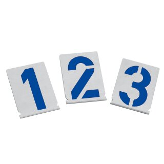 Signierschablonen 0-9 250mm