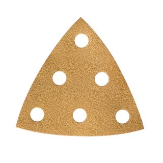 Schleifdreieck Gold 93x93x93mm