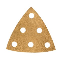 Schleifdreieck Gold 93x93x93mm