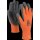 Basic-Winterhandschuh orange/grau Gr. 8