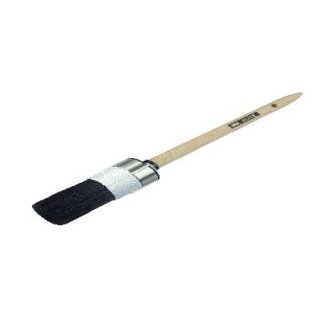 Elite-Ringpinsel schwarze Borste rostfrei Gr. 8