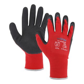 Profi-Montagehandschuh rot Gr. 11