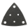 Dreieck Schleifscheibe 82mm 6-Loch P80