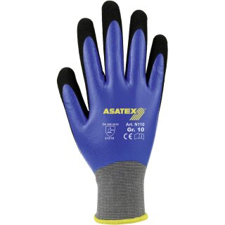 Nitril-Handschuh blau Gr. 9