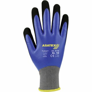 Nitril-Handschuh blau Gr. 10