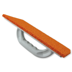 Reibebrett mit 10mm Schwammgummi grob 280x140mm