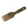 Maler-Flachpinsel grüner Stiel helle Borste 70mm