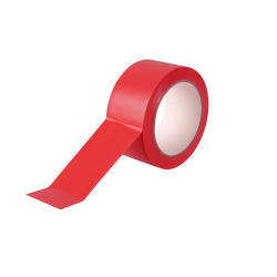 UV-PVC-Band glatt rot 50mmx33m Sorte K412