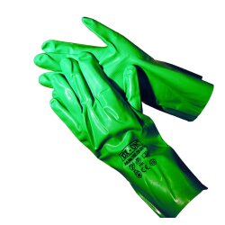 Nitril-Handschuh grün Gr. 9