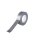 Basic-Allzweckband silber 38mmx50m Sorte K314