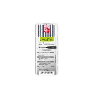 Pica DRY Tieflochmarker-Ersatzminen Graphit 10er-Pack