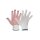 Noppen-Strickhandschuh rote Noppen Gr. 10